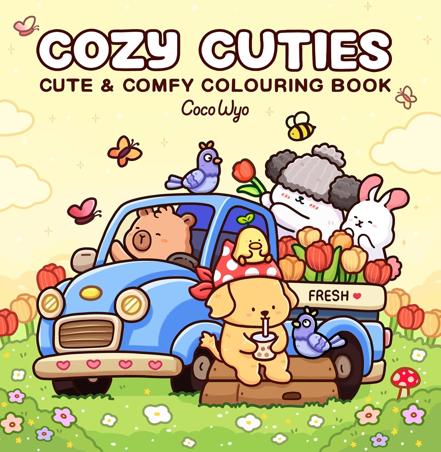 كتاب التلوين Cozy Cuties