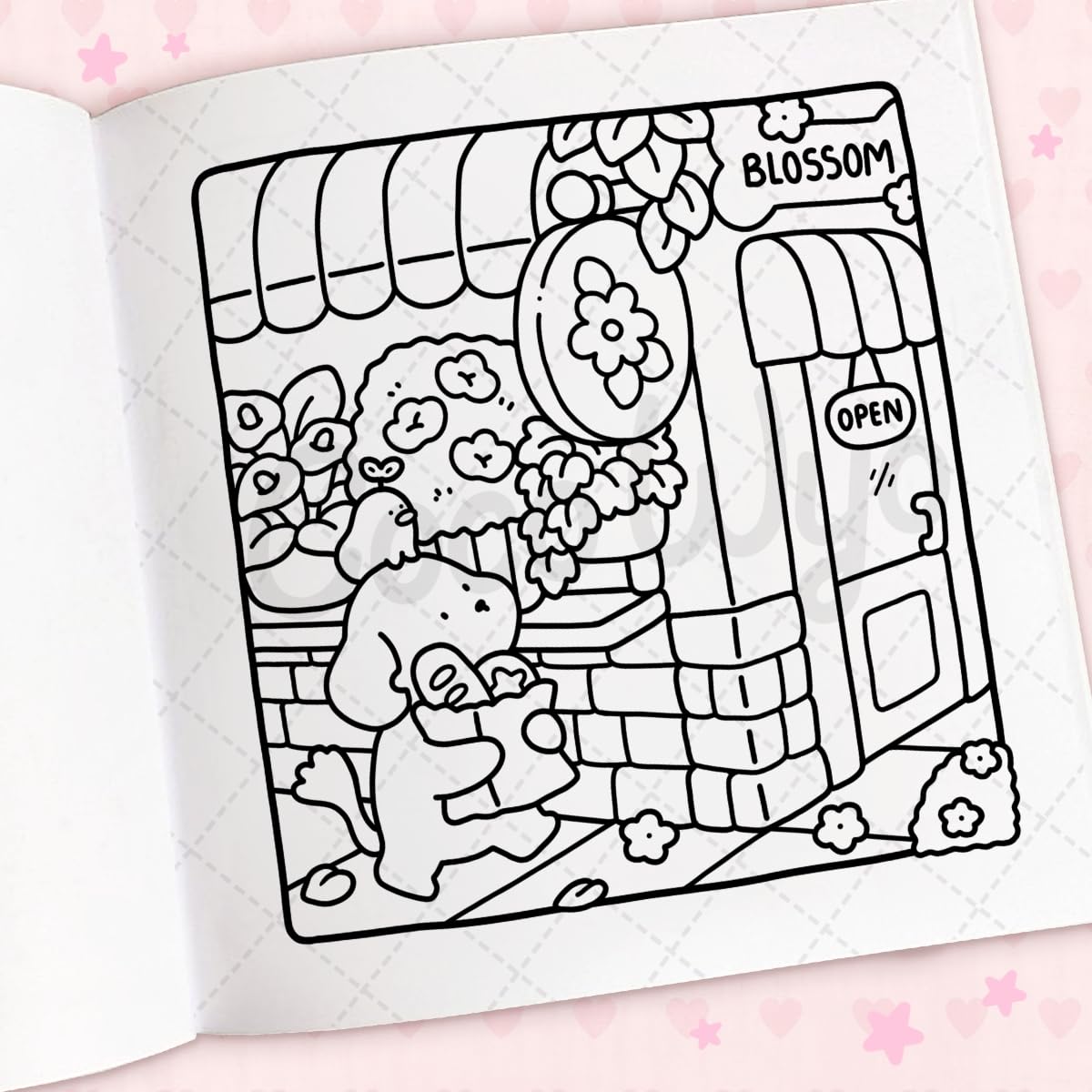 كتاب التلوين Cozy Cuties