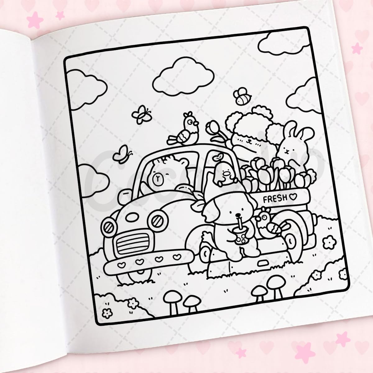 كتاب التلوين Cozy Cuties