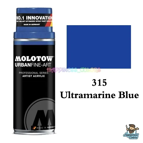 UFA Artist Acrylic Spray 400ML - Ultramarine Blue