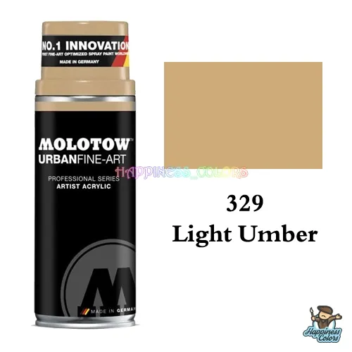 UFA Artist Acrylic Spray 400ML - Umber Light 