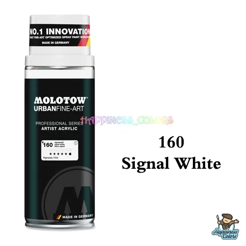 UFA Artist Acrylic Spray 400ML - Signal White 