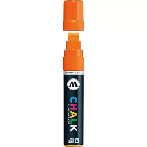 Chalk Marker: Neon Orange - 15MM