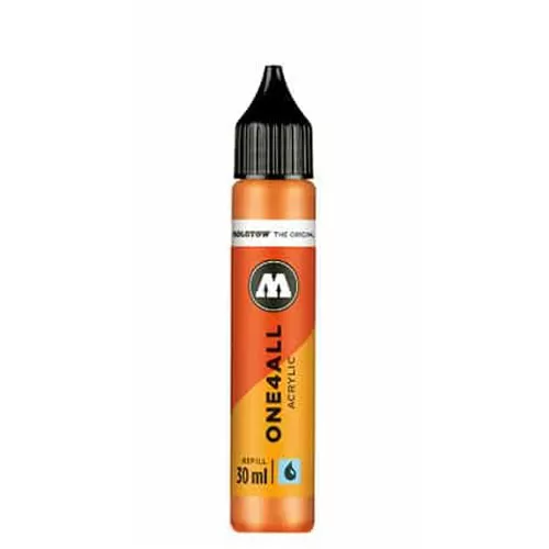 Acrylic Refill: Neon Orange Fluorescent - 30ml