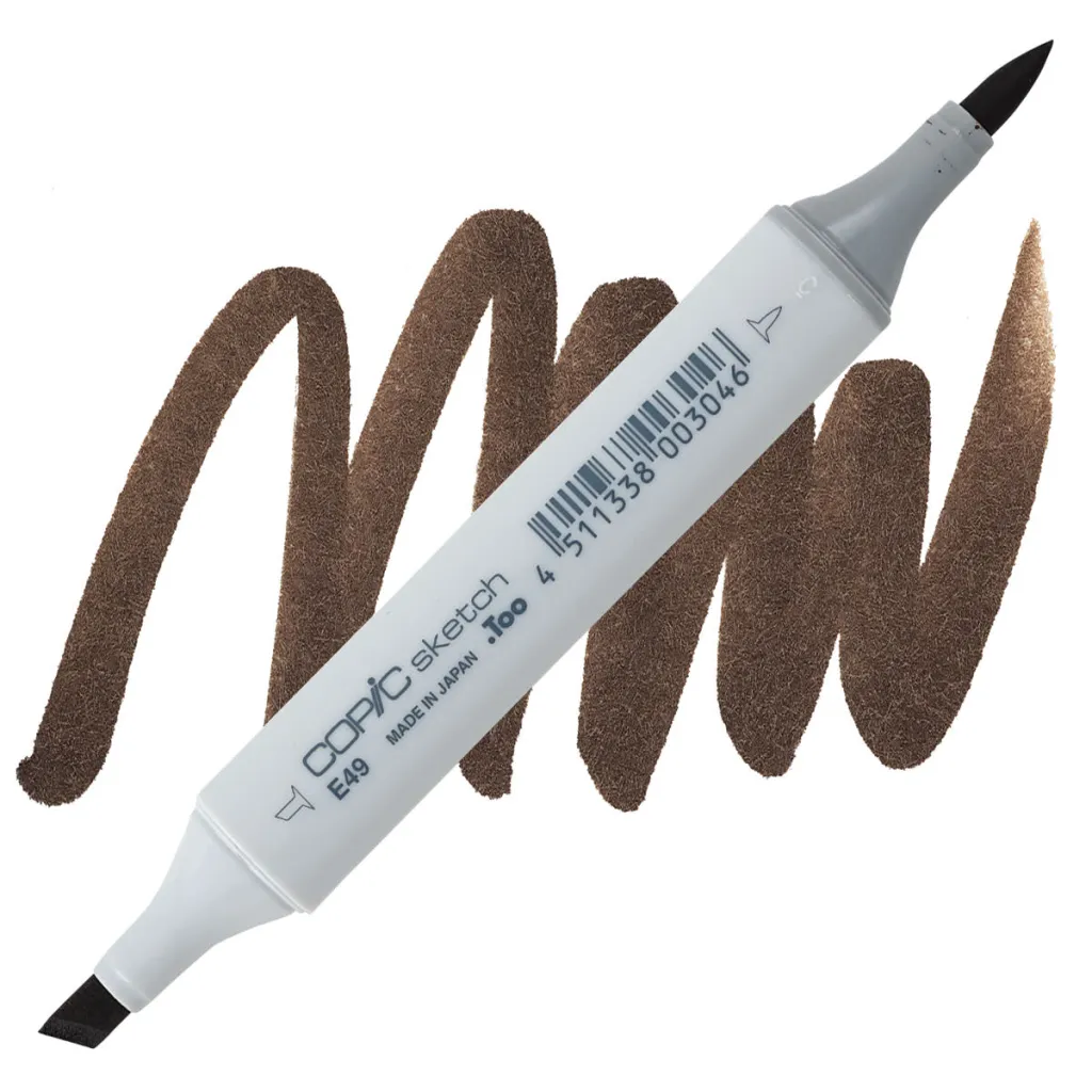 كوبيك سكتش ماركر  Dark Brown E49