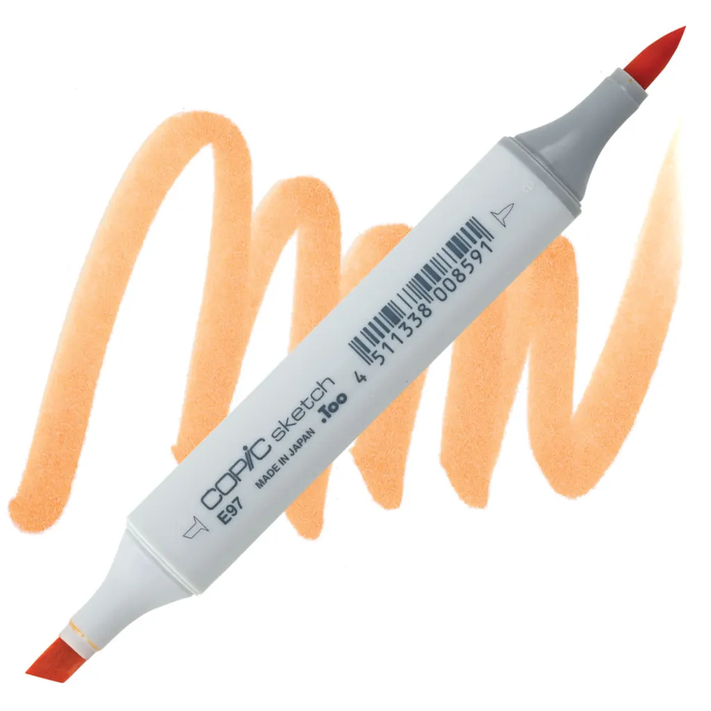 كوبيك سكتش ماركر Deep Orange E97