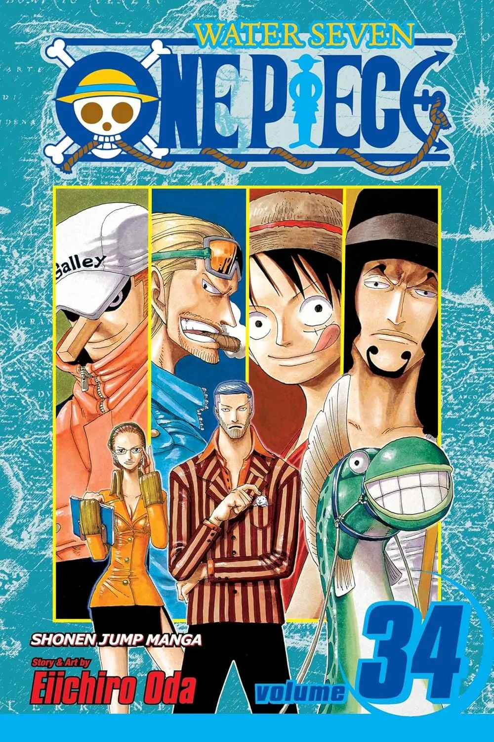مانجا ون بيس المجلد 34