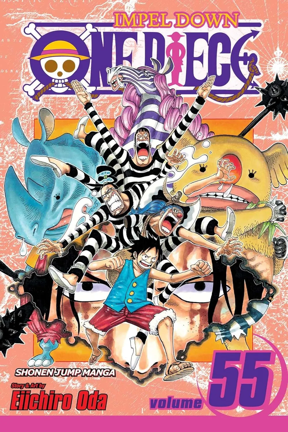مانجا ون بيس المجلد 55