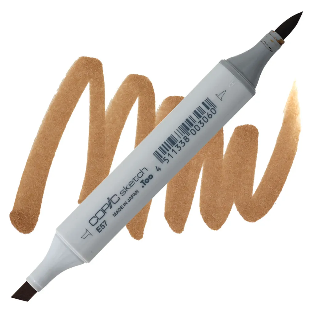 كوبيك سكتش ماركر  Light Walnut E57