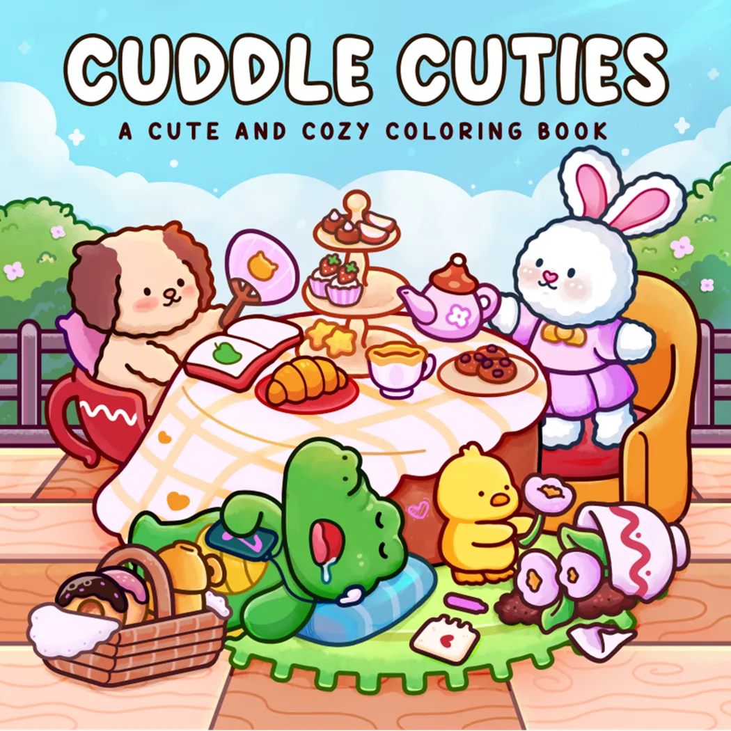 كتاب التلوين Cuddle Cuties
