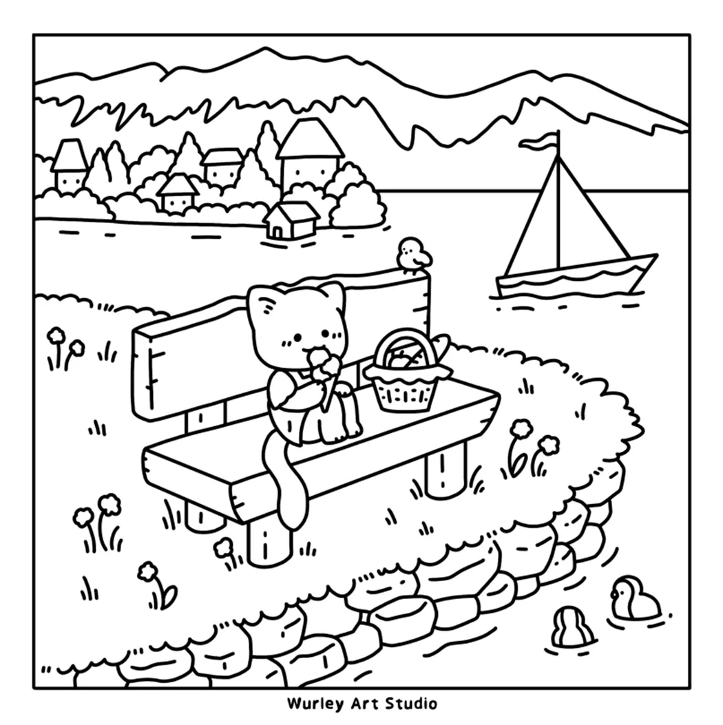 كتاب التلوين The Little Adventurer