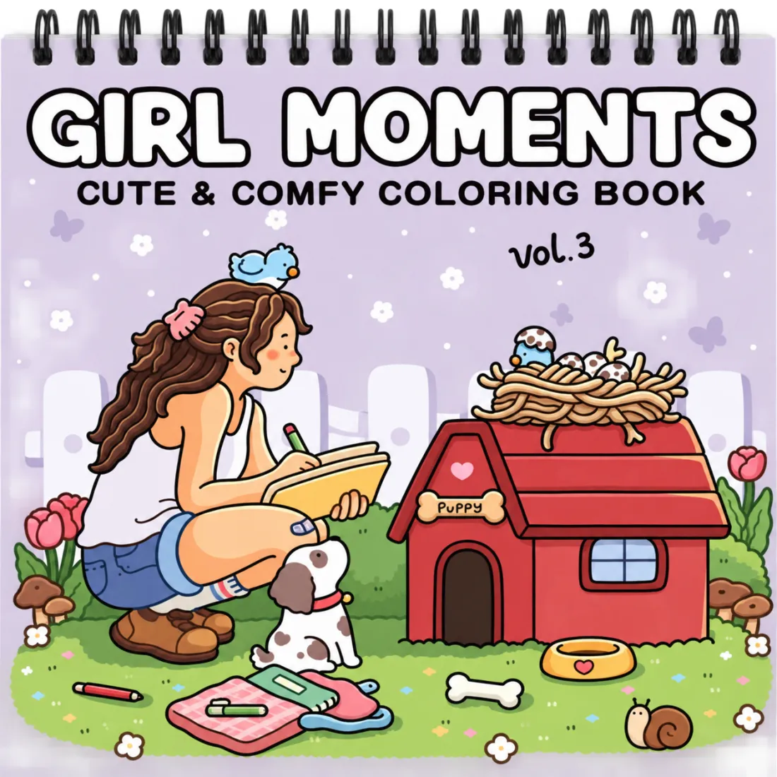 كتاب التلوين Gril Moments الجزء الثالث