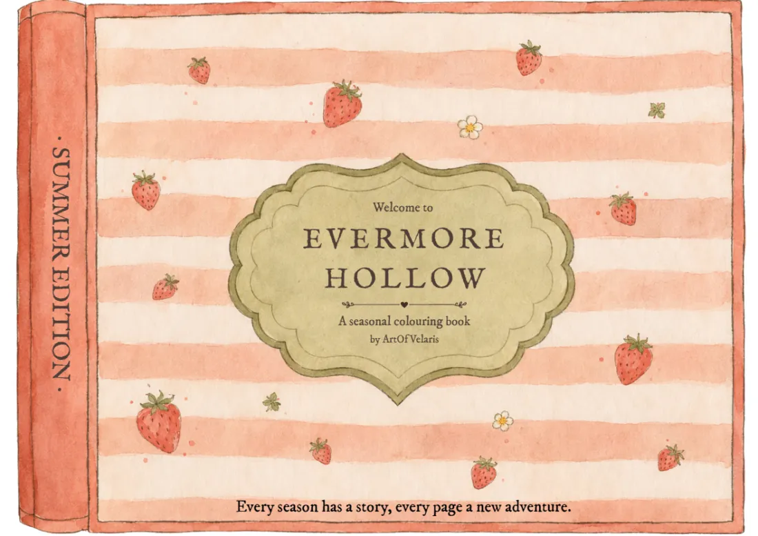 كتاب التلوين Evermore Hollow