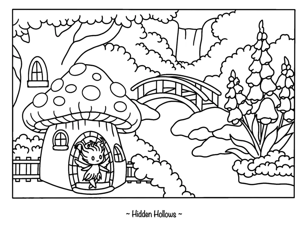 كتاب التلوين Fairyland Found