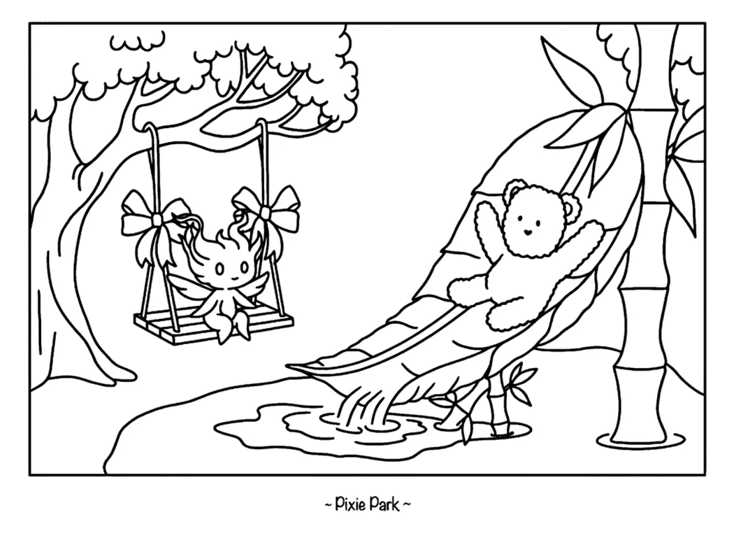 كتاب التلوين Fairyland Found