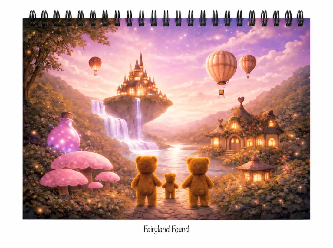 كتاب التلوين Fairyland Found