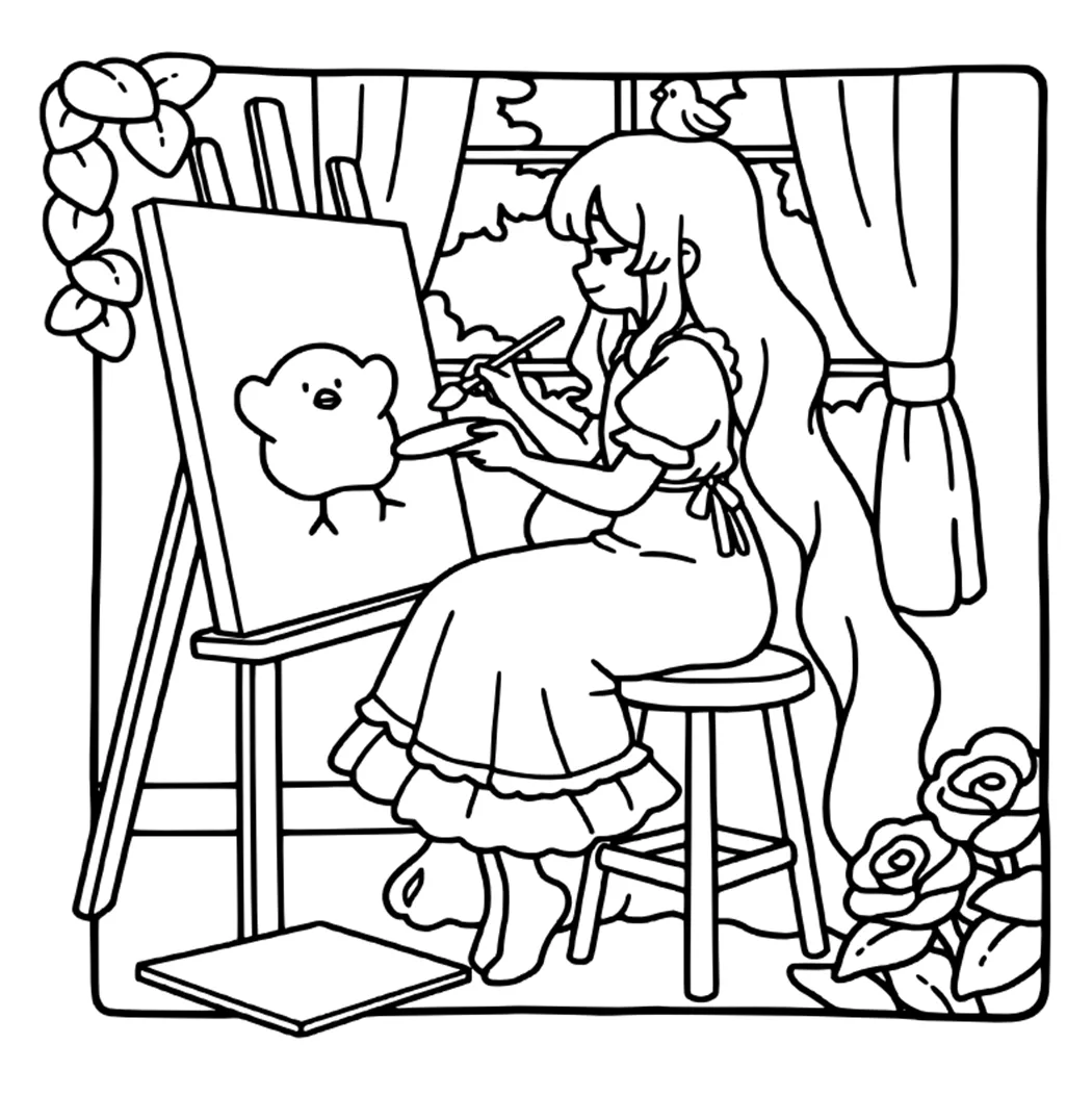 كتاب التلوين Whimsical Tales