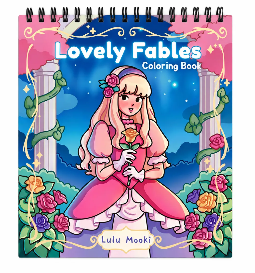 كتاب التلوين Lovely Fables