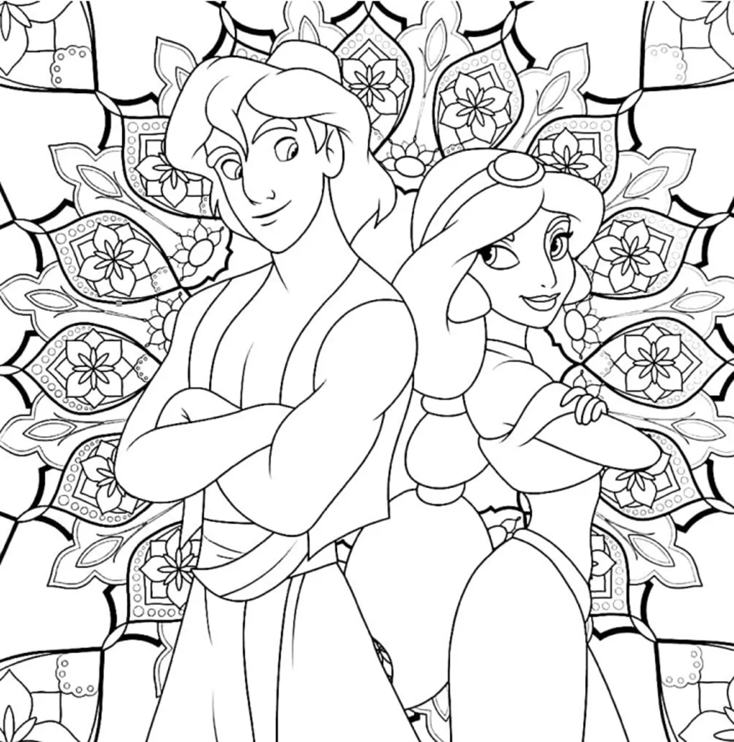 كتاب التلوين Deisney Love Stories