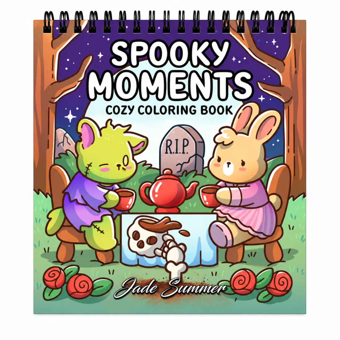 كتاب التلوين Spooky Moments