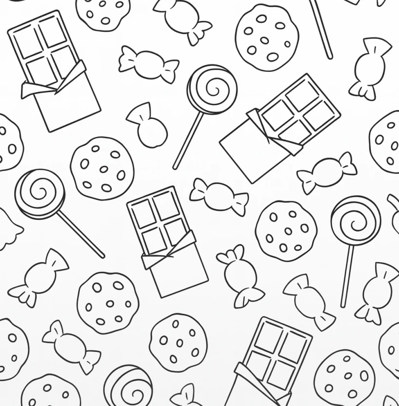 كتاب التلوين Sweet and Cozy Patterns