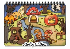 كتاب التلوين Molly Willow