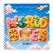كتاب التلوين World Bites